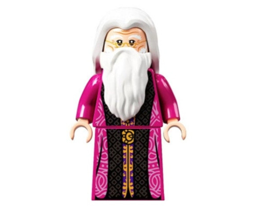 LEGO Set fig-011366 Albus Dumbledore, Magenta Robes | Rebrickable ...