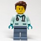 Vet, Man, Light Aqua Scrubs