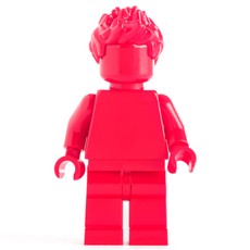 Monochrome Red with Hair (fig-011429)