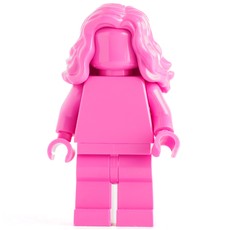 Monochrome Dark Pink with Hair (fig-011434)