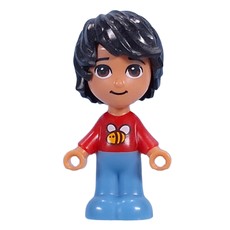Kevin, Microdoll, Red Shirt, Blue Pants, Black Hair (fig-011465)