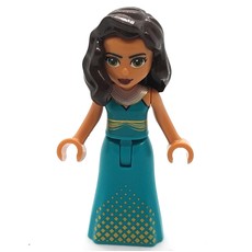 Amelia - Dark Turquoise Dress (fig-011468)