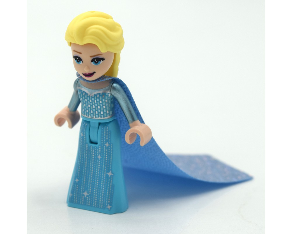 LEGO Set fig-011579 Elsa, Medium Azure Dress, Cape | Rebrickable ...