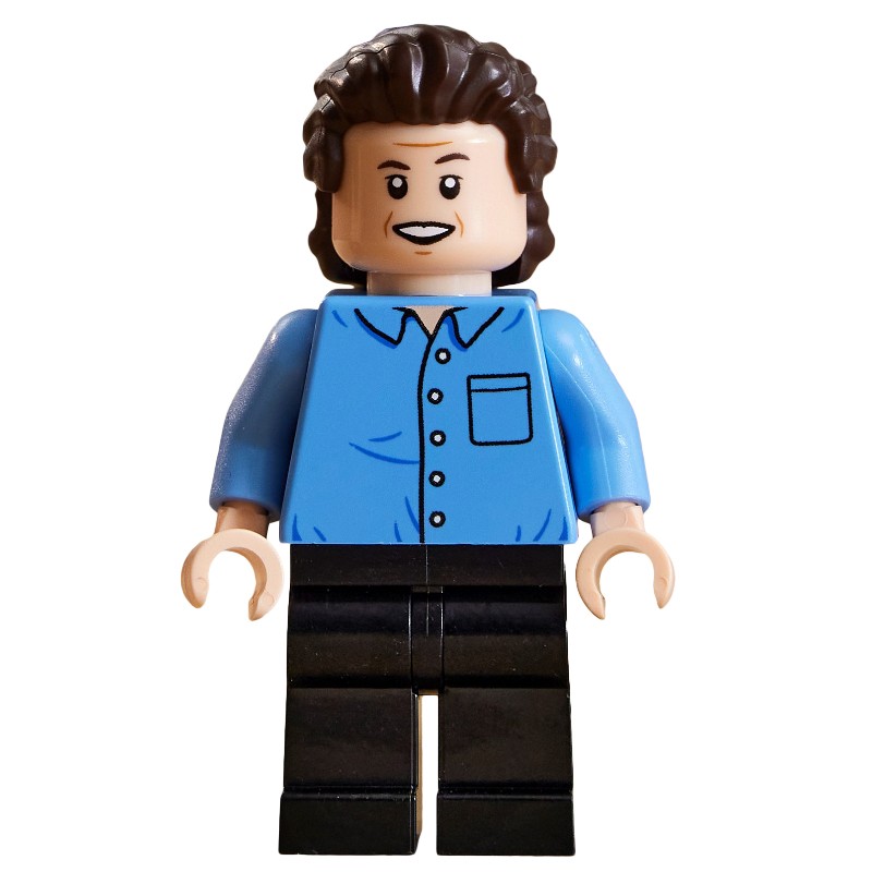 LEGO Set fig011606 Jerry Seinfeld Rebrickable Build with LEGO