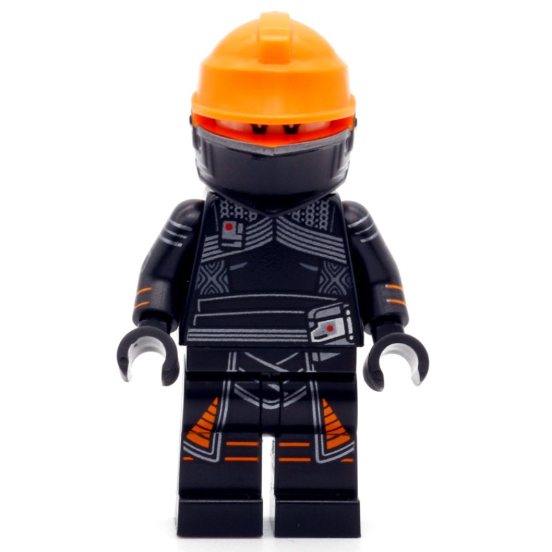 LEGO Set fig011624 Fennec Shand, Helmet Rebrickable Build with LEGO