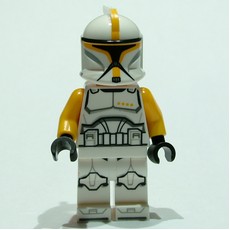 Clone Commander, Bright Light Orange Markings (fig-011630)