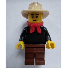 Gold Prospector, Man, Black Eyebrows (fig-011667)