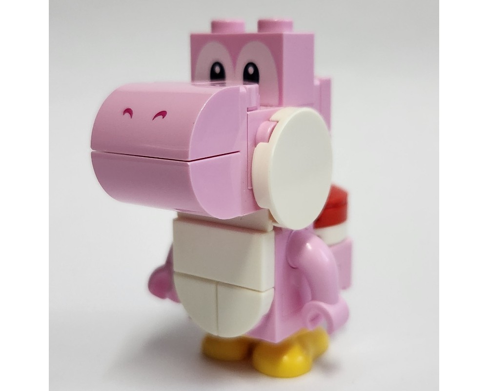 LEGO Set fig-011692 Yoshi - Pink (with Tiles 25269) | Rebrickable ...