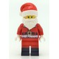 Santa, Black Boots, Candy Cane on Back