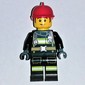 Bob, Black Firesuit, Red Helmet