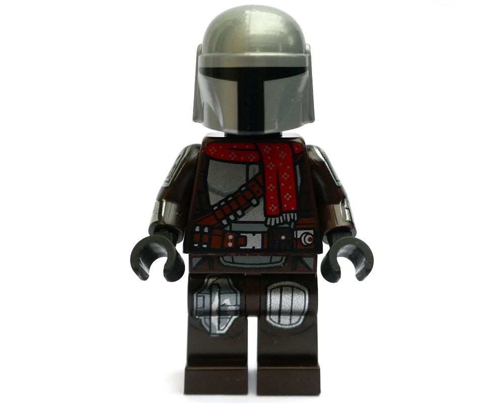 LEGO Set fig-011727 The Mandalorian / Din Djarin, Dark Brown Outfit ...