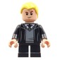 Draco Malfoy, Open Long Robes over Slytherin Sweater, Short Black Legs