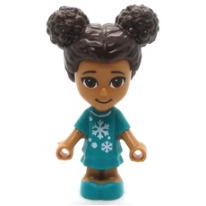 Andrea - Microdoll, Dark Turquoise Dress (fig-011768)
