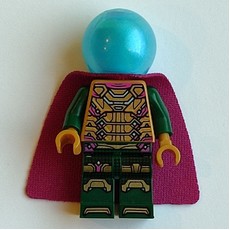 Mysterio, Pearl Gold and Dark Green Outfit (fig-011802)