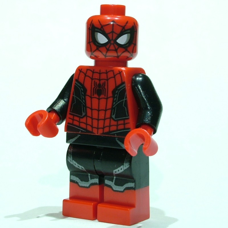 LEGO Set fig-011804 Spider-Man, Black and Red Outfit | Rebrickable ...