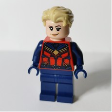 Captain Marvel, Short Tan Hair (fig-011842)