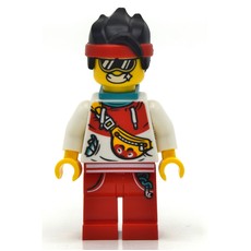 Monkie Kid, White Hoodie. Neck Bracket (fig-011925)