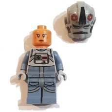 AT-AT Driver - Light Bluish Grey Helmet, Sand Blue Legs, Nougat Head, Female (fig-011942)