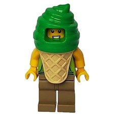 Ice Cream Vendor, Bright Green Ice Cream Suit (fig-012002)