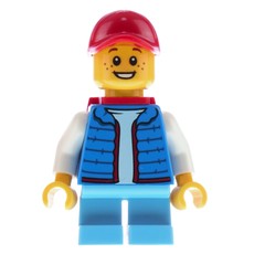 Billy McCloud - Blue Jacket, Red Cap and Backpack (fig-012013)