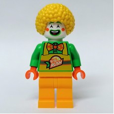 Citrus The Clown, Yellow Afro (fig-012040)