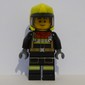 Bob, Black Firesuit, Vibrant Yellow Helmet
