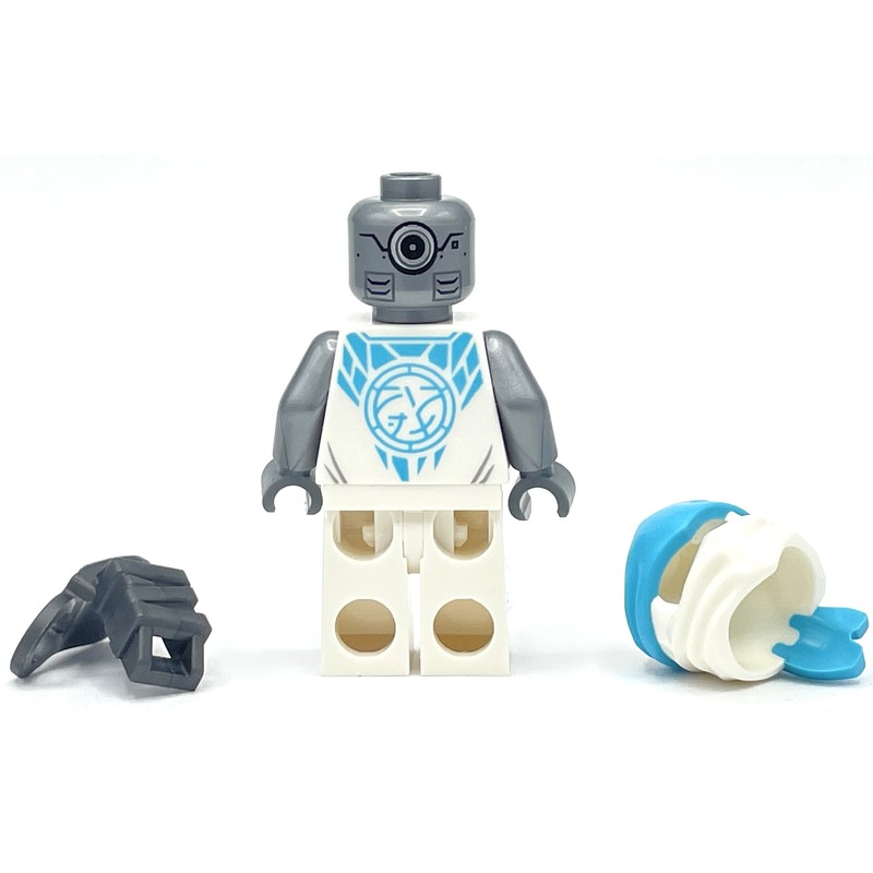 Lego Set Fig-012111 Zane - Evo, Wraps, Shoulder Guard 