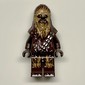 Chewbacca - Dark Brown Torso with Medium Nougat, Snow Print