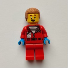 Hacksaw Hank, Red Prison Uniform (fig-012158)