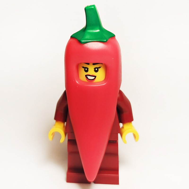 LEGO Set fig-012182 Chili Costume Fan