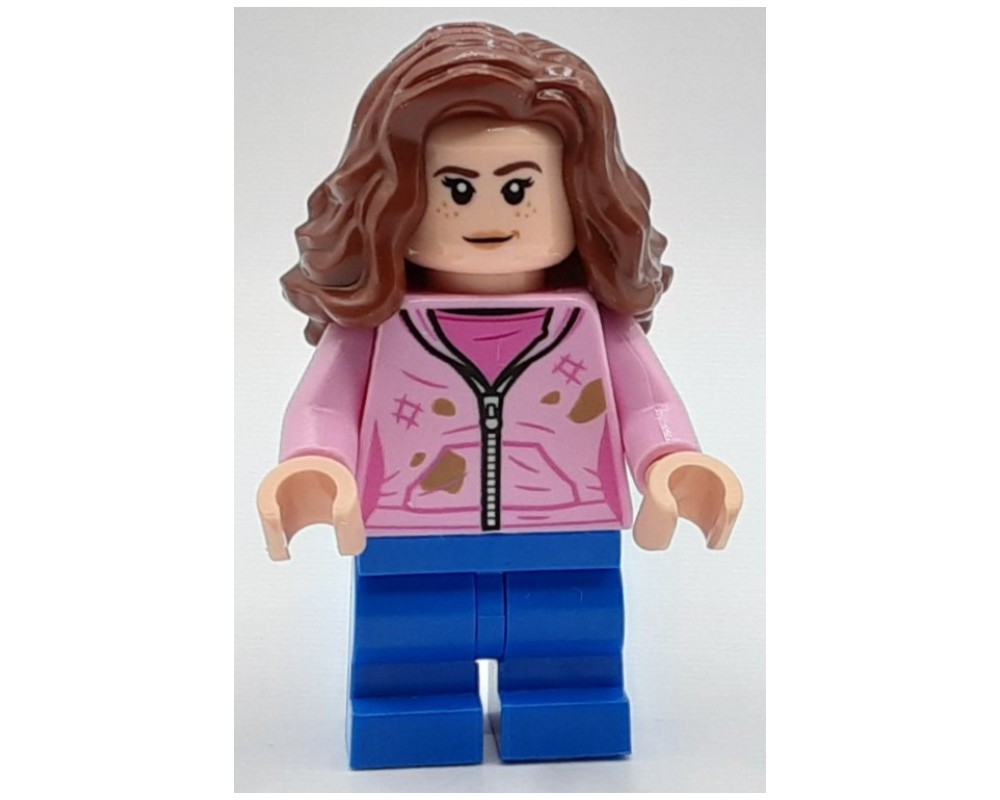 LEGO Set fig-012316 Hermione Granger, Bright Pink Hoodie over Dark Pink ...