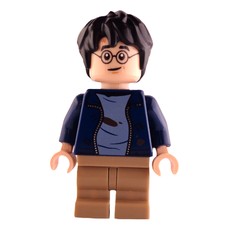 Harry Potter, Dark Blue Jacket Dirty, Medium Legs, Closed Mouth (fig-012317)