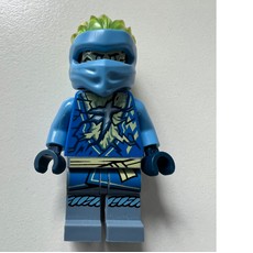 Jay - Spinjitzu Training, Trans-Neon Green Head (fig-012336)