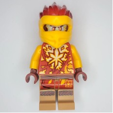 Kai - Spinjitzu Training, Trans-Red Head (fig-012338)
