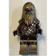 Chewbacca, Dark Brown - Long Lines on Legs on Outside (fig-012375)