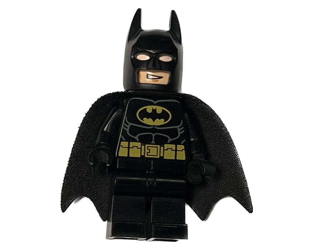 LEGO Set fig-012384 Batman, Black Suit, Black Cape and Cowl, Yellow ...