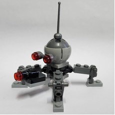Dwarf Spider Droid, Dark Bluish Gray Dome, Shooter Cannon (fig-012481)