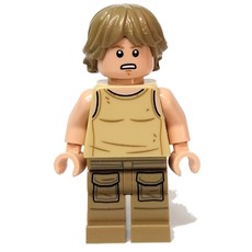 Luke Skywalker, Dagobah Outfit, Tan Tank Top (fig-012564)