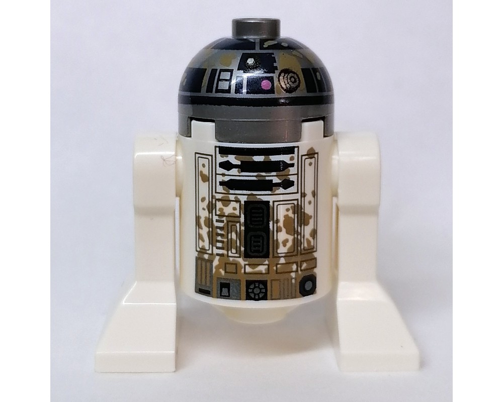 LEGO Set fig-012565 R2-D2 - Mudstains, Dual Sided Printed Body ...