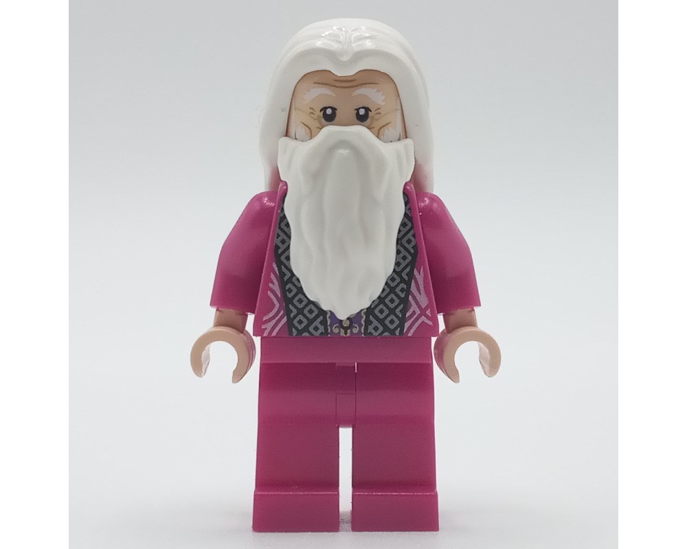 LEGO Set fig-012611 Albus Dumbledore, Magenta Robes with Legs ...