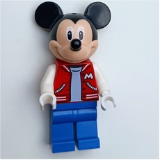Mickey Mouse, Red Letterman Jacket (fig-012637)
