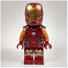 Iron Man Mark 85 Armor, Pearl Gold Arms, Trans-Light Blue Head (fig-012661)