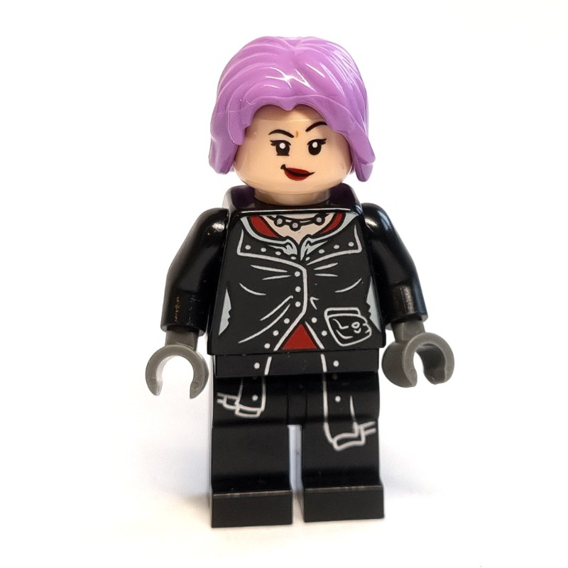 LEGO Set fig-012677 Nymphadora Tonks, Medium Lavender Hair, Closed ...