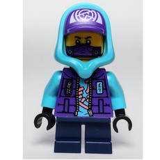 Lil' Nelson, Medium Azure Hood (fig-012742)