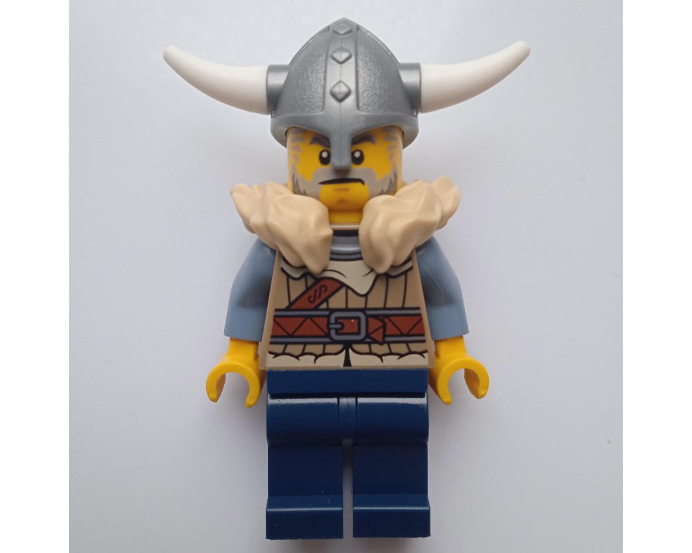 LEGO Set fig-012756 Viking, Tan Fur Collar | Rebrickable - Build with LEGO