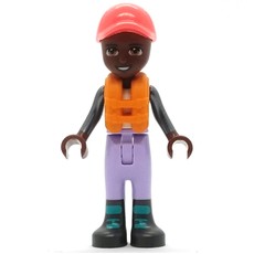 Elijah - Wetsuit, Lifejacket, Coral Cap (fig-012832)