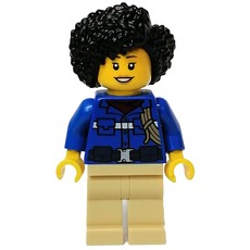 Maya - Blue Torso, Tan Legs, Black Hair (fig-012857)