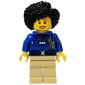 Maya - Blue Torso, Tan Legs, Black Hair