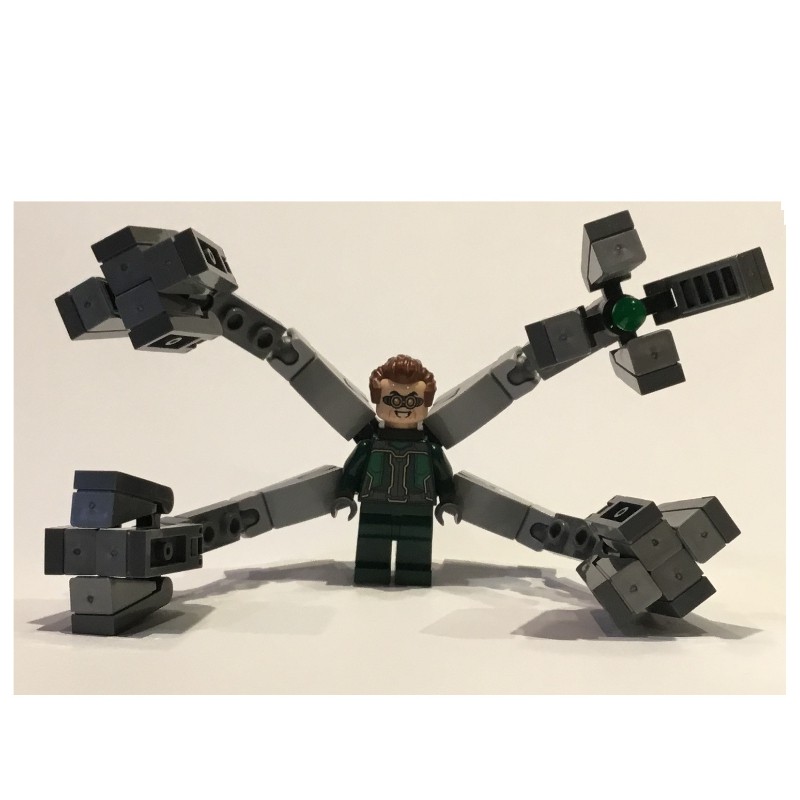 LEGO Set fig-012859 Dr. Octopus / Doc Ock, Dark Green Outfit, Large ...