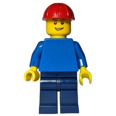 Blue Torso, Dark Blue Legs, Red Hat (fig-012868)